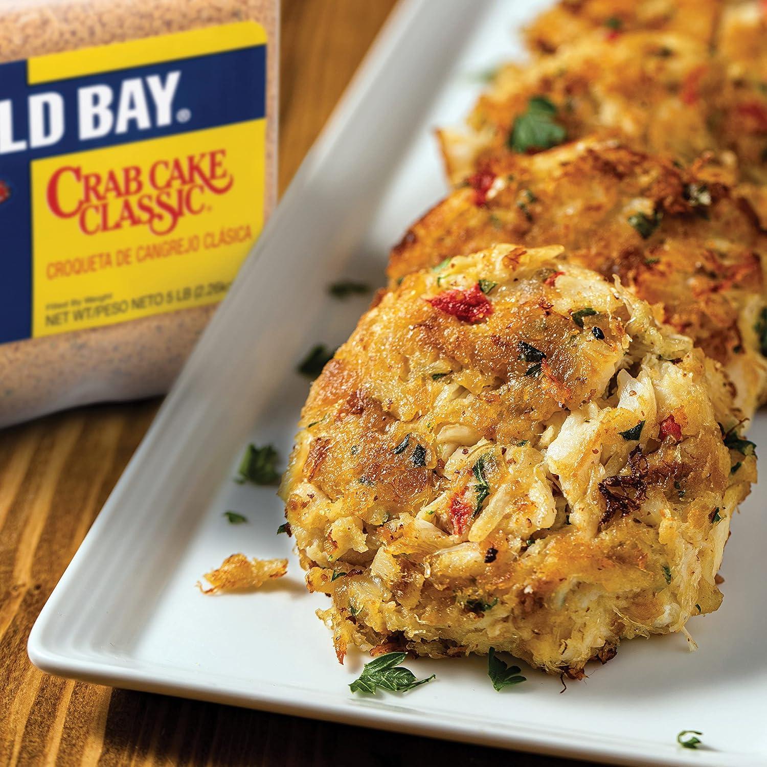 image:imageOLD BAY Crab Cake Classic Seasoning Mix 5 lb One 5 Pound Container of Crab Cake Seasoning with Premium Blend of Bread Crumbs and Herbs to Make Extraordinary Crab Cakes