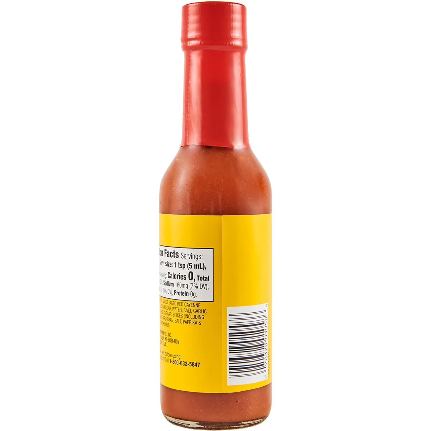image:imageOLD BAY Hot Sauce 5 fl oz One 5 Fluid Ounce Bottle of Hot Sauce Perfect for Tabletop for a Spicy Kick to Chicken Wings Burgers Seafood French Fries and More5 Fl Oz