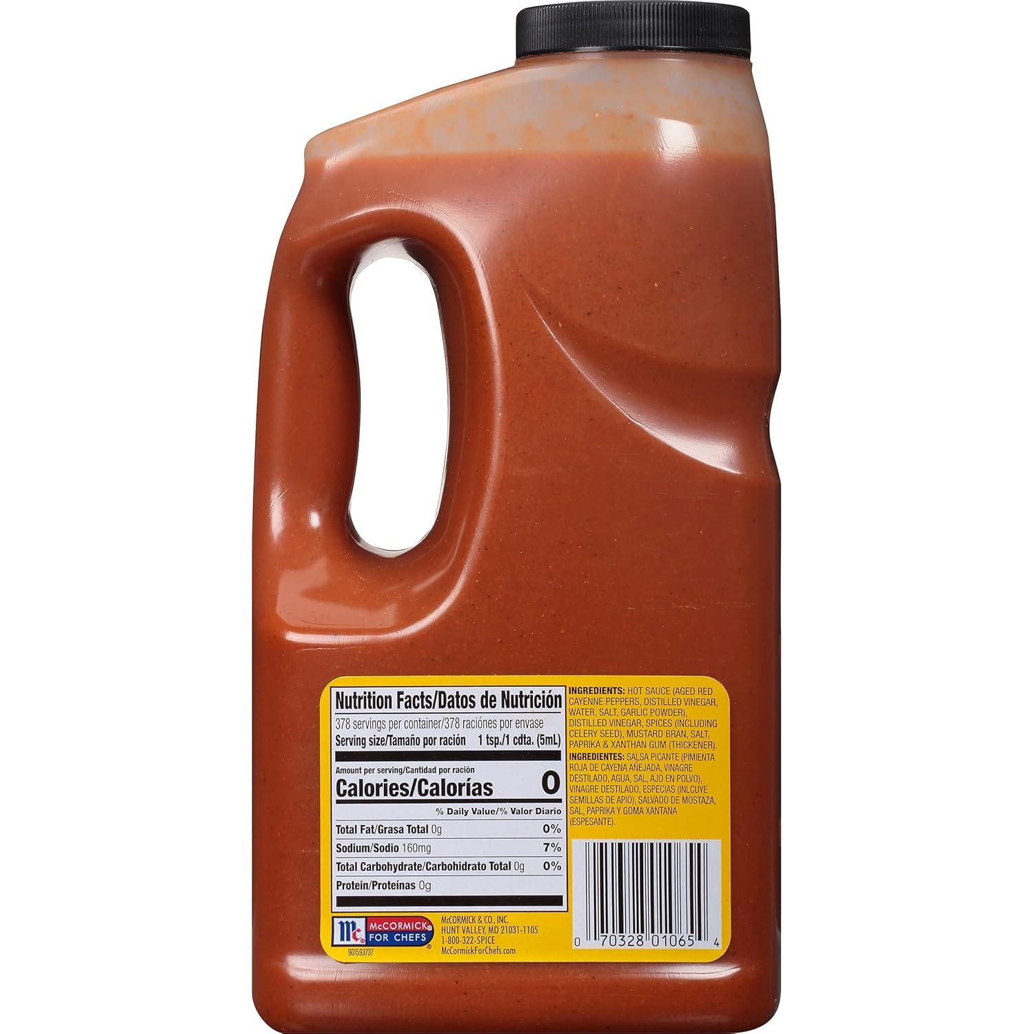 image:imageOLD BAY Hot Sauce 5 fl oz One 5 Fluid Ounce Bottle of Hot Sauce Perfect for Tabletop for a Spicy Kick to Chicken Wings Burgers Seafood French Fries and More64 Fl Oz Pack of 1