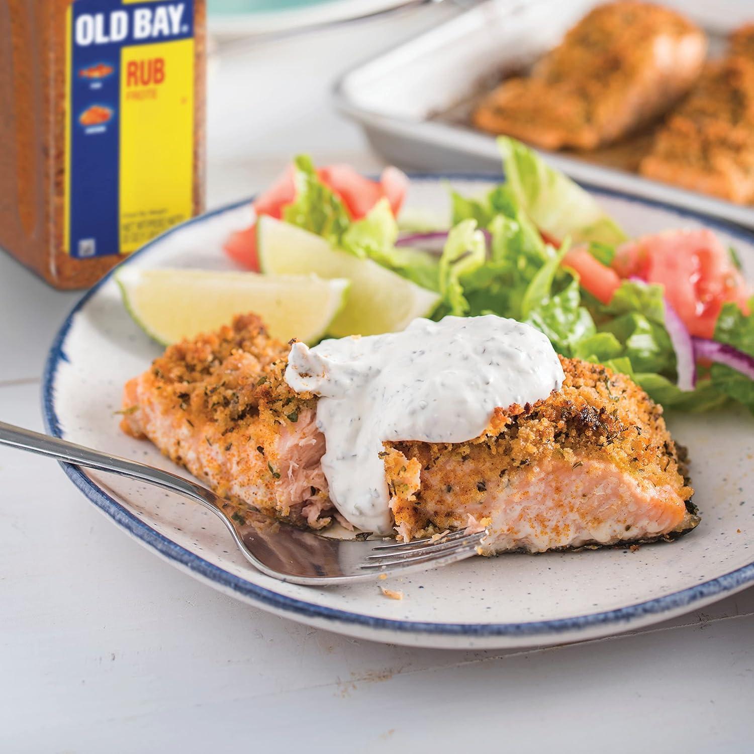 image:imageOLD BAY Rub 22 oz One 22 Ounce Container of OLD BAY Seasoning Rub Perfect for Sealing in Juices on Meat and Seafood for a Savory Flavor22 Ounce Pack of 1