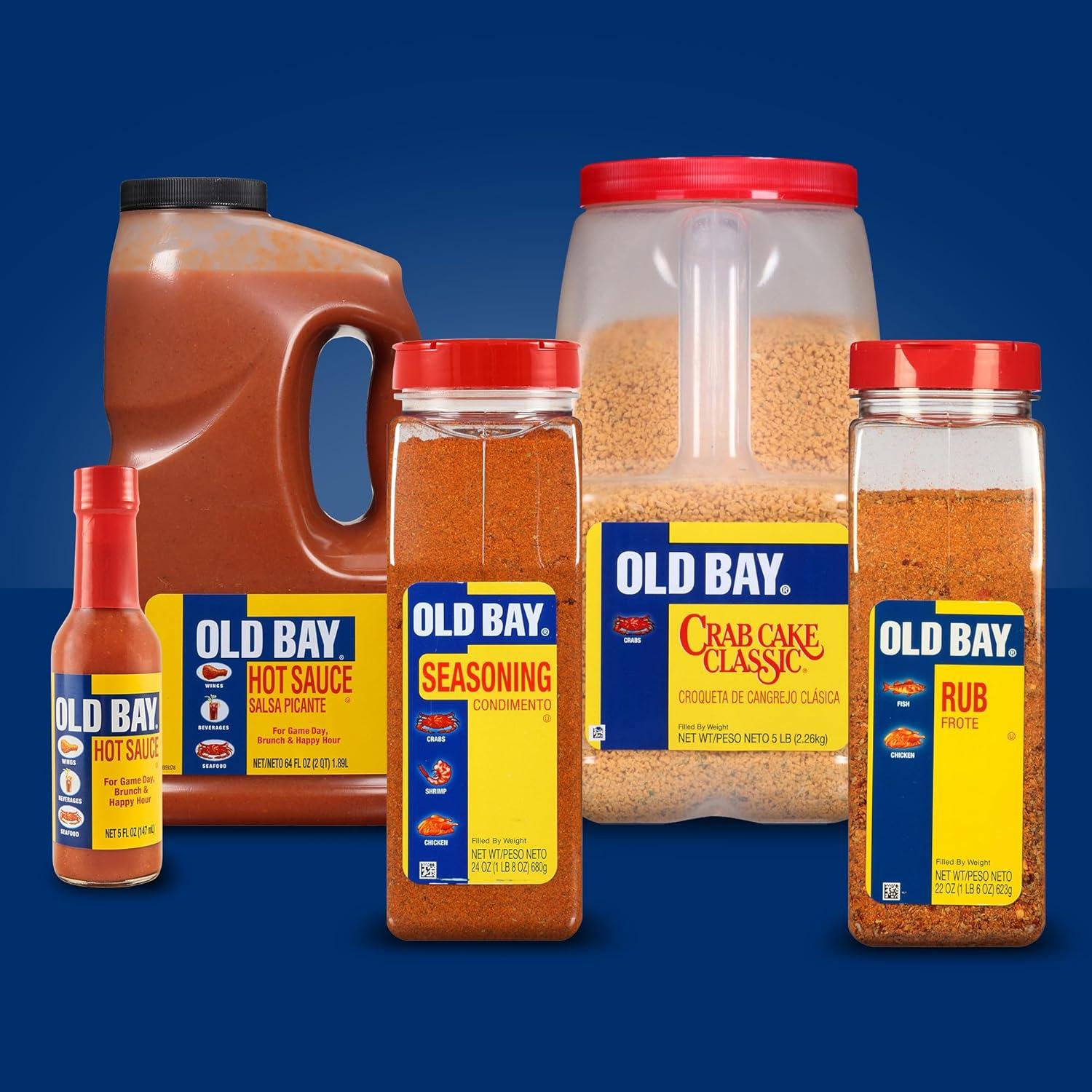 image:imageOLD BAY Seasoning 24 oz One 24 Ounce Container of OLD BAY AllPurpose Seasoning with Unique Blend of 18 Spices and Herbs for Crabs Shrimp Poultry Fries and More24 Ounce Pack of 1