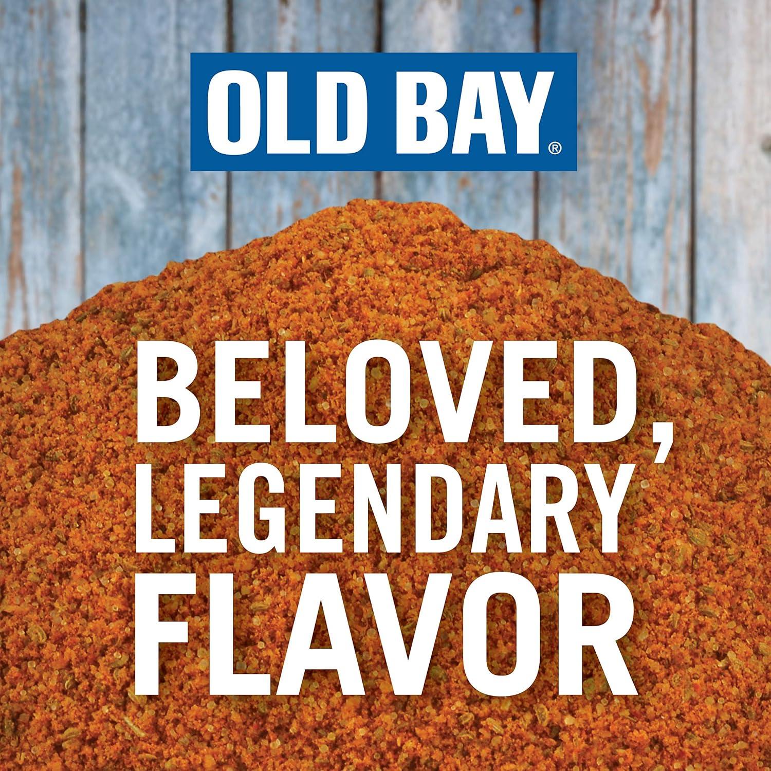 image:imageOLD BAY Seasoning 24 oz One 24 Ounce Container of OLD BAY AllPurpose Seasoning with Unique Blend of 18 Spices and Herbs for Crabs Shrimp Poultry Fries and More24 Ounce Pack of 2