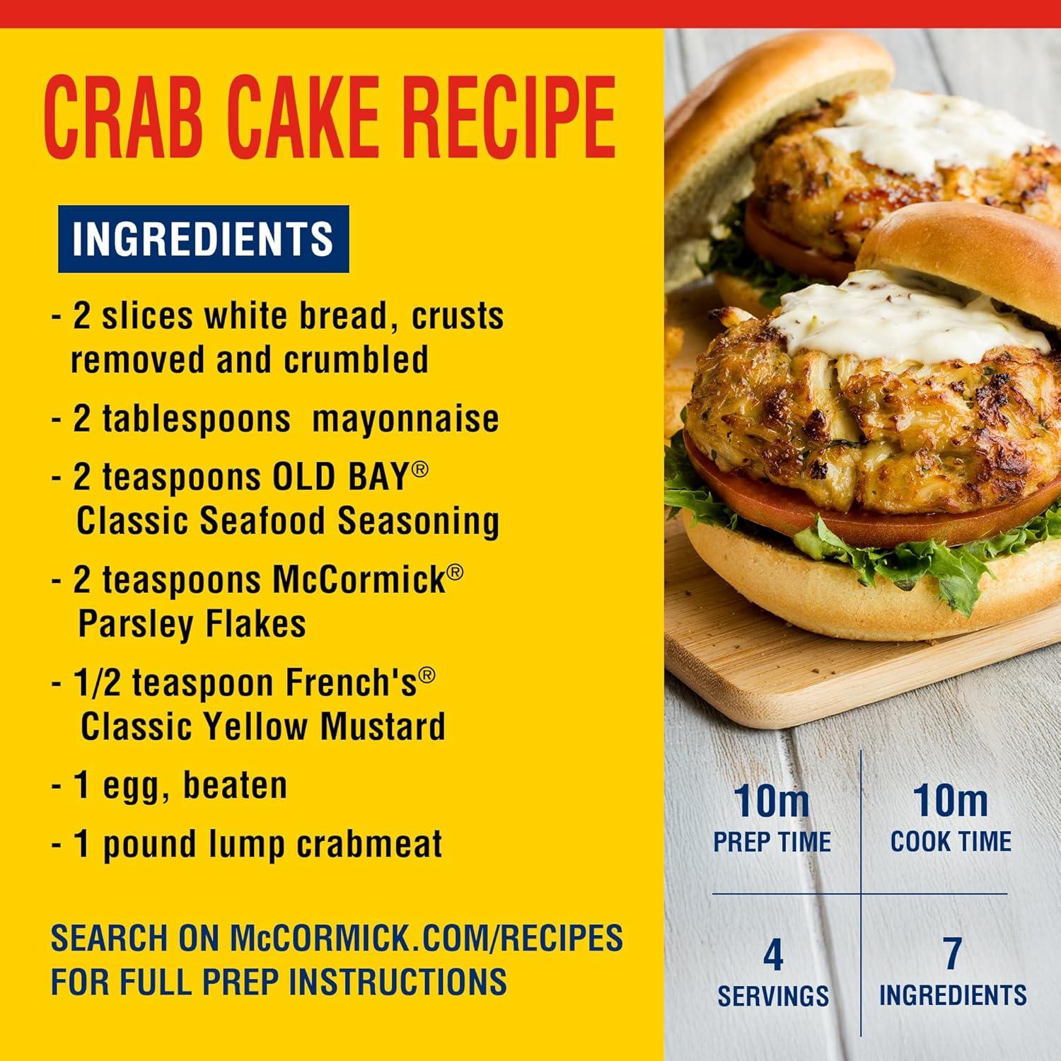 image:imageOLD BAY Seasoning 24 oz One 24 Ounce Container of OLD BAY AllPurpose Seasoning with Unique Blend of 18 Spices and Herbs for Crabs Shrimp Poultry Fries and More24 Ounce Pack of 1