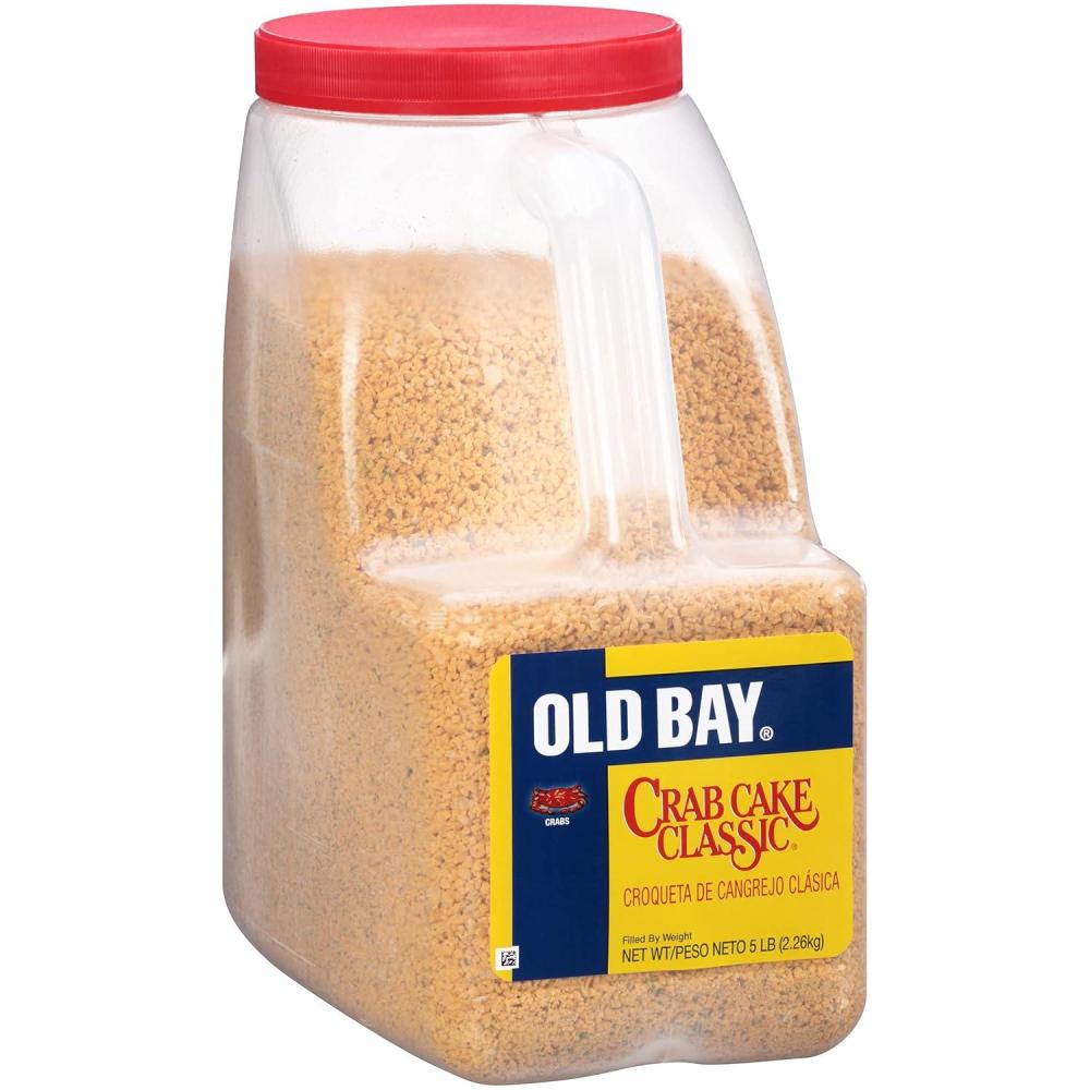 image:imageOLD BAY Crab Cake Classic Seasoning Mix 5 lb One 5 Pound Container of Crab Cake Seasoning with Premium Blend of Bread Crumbs and Herbs to Make Extraordinary Crab Cakes
